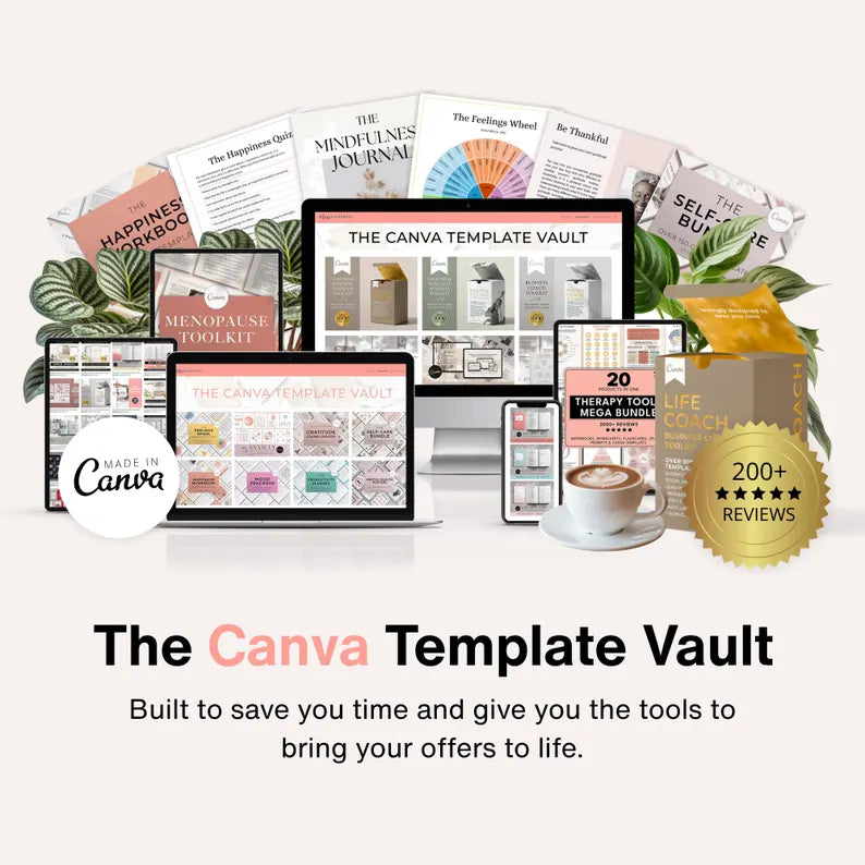 Canva Template Vault: 6-Month Membership